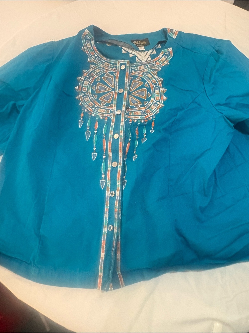 Bob Mackie Santa Fe Dream shirt / jacket